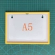 A5 Желтый, подходящий для железных магнитных панелей