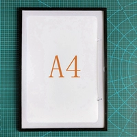 А4 черный цвет подходит для железных магнитных панелей