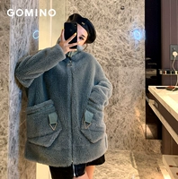 GOMINO Демисезонная шерстяная бархатная куртка, 2019