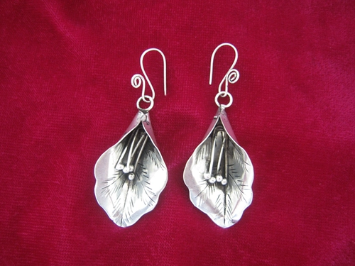 Этнический аксессуар ручной работы, серьги в виде цветка, этнический стиль