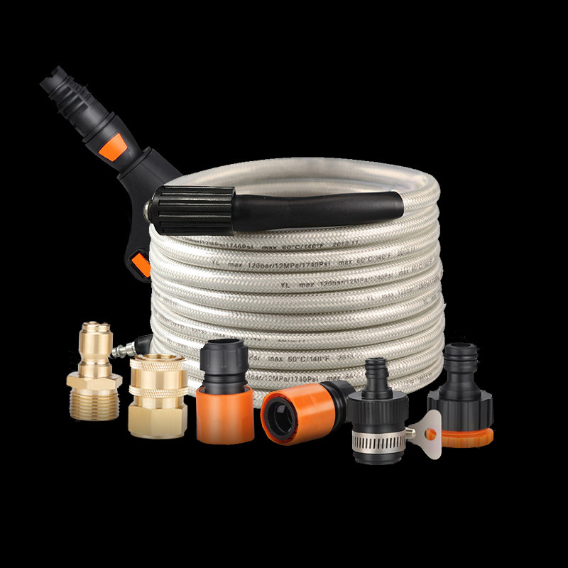 Suitable for Mogana Borek car wash machine cleaning machine accessories high pressure water gun outlet pipe extension lengthened pipe