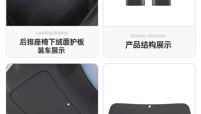 Suitable for the New Version of Tesla Modely/Yl Interior Tpe Floor Mats, a Full Set of Protective Accessories, New Car Floor Mat Modifications