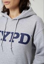 Citigroup 9 11 commemorative exquisite printed pullover autumn and winter velvet hooded sports loose casual sweatshirt for military fans