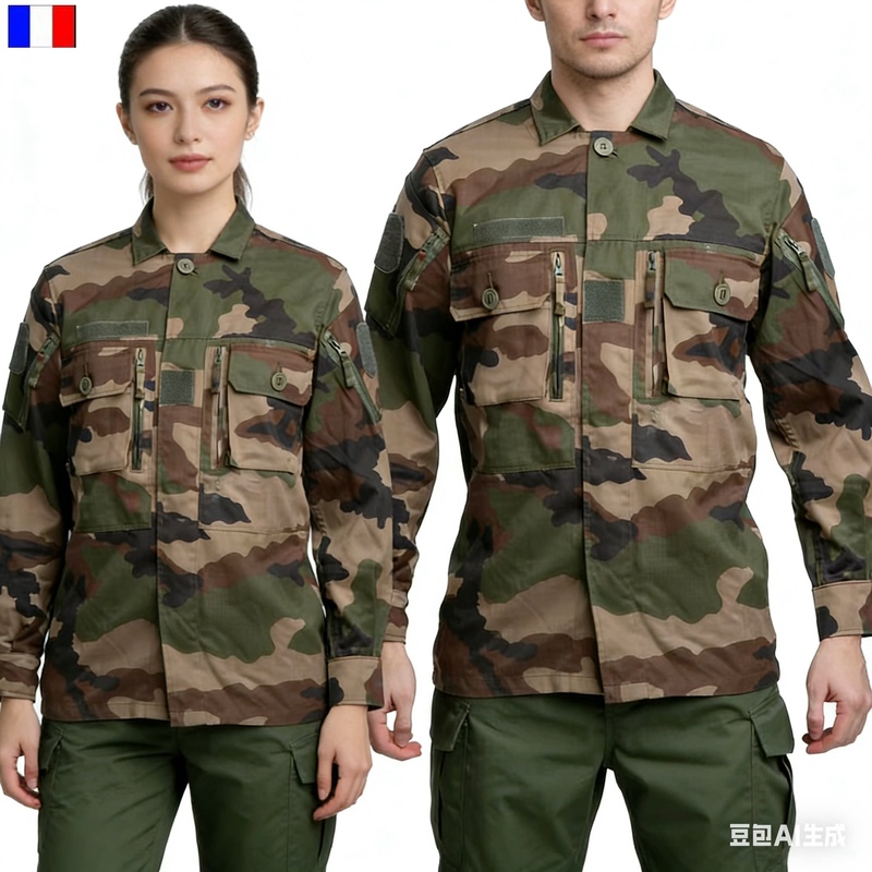 New French Foreign Legion Official Military Version Anti-Tear Anti-Mosquito F4 Jacket Combat Uniform Tactical Shirt Casual