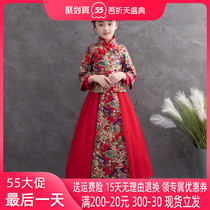 Girl Hanfu Spring Autumn Ancient Wind Super Fairy Winter Children Tang Dress Chinese Style Chinese Style Dress With Dress 2022 New Summer