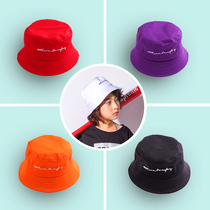 Childrens hip hop suit boys and girls jazz dance hats fishermans hat hip hop hat black baseball cap tide fashion