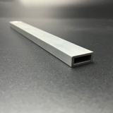 Квадратная труба с сплава алюминиевого сплава 20*10*2 мм пятна алюминиевого сплава алюминиевый алюминиевый цвет Материал Алюминиевый плоский труба Алюминиевая плоская плоская