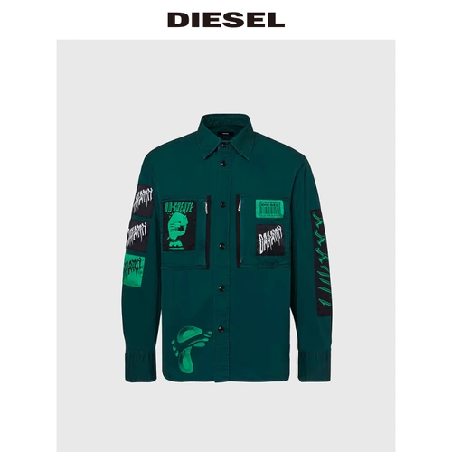 Diesel Лонгслив, рубашка, оверсайз