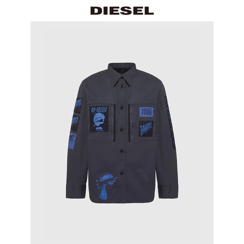 Diesel Лонгслив, рубашка, оверсайз