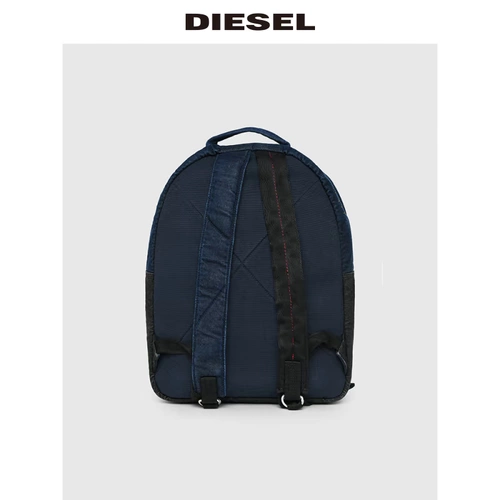 Diesel Регулируемая мужская джинсовая джинсовая сплайсинг рюкзак x07820p3905