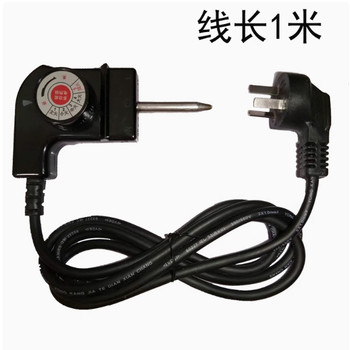 Korean Multifunctional Electric Hot Pot Power Cord Temperature Control Switch Electric Hot Pot Baking Pan Three-Hole Plug