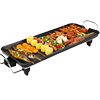 Electric Grill for Barbecue, Electric Barbecue Grill, Household Grill Pan, Multifunctional Barbecue Pot, Smokeless Skewer Machine, Korean-Style Grill