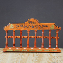 Pipe rack Peterson solid wood mens collection display pipe seat rosewood handmade vertical stand smoking accessories