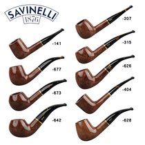 Italy imported Safin heather wood pipe tiger series handmade solid wood men filter old-fashioned traditional smoke pot