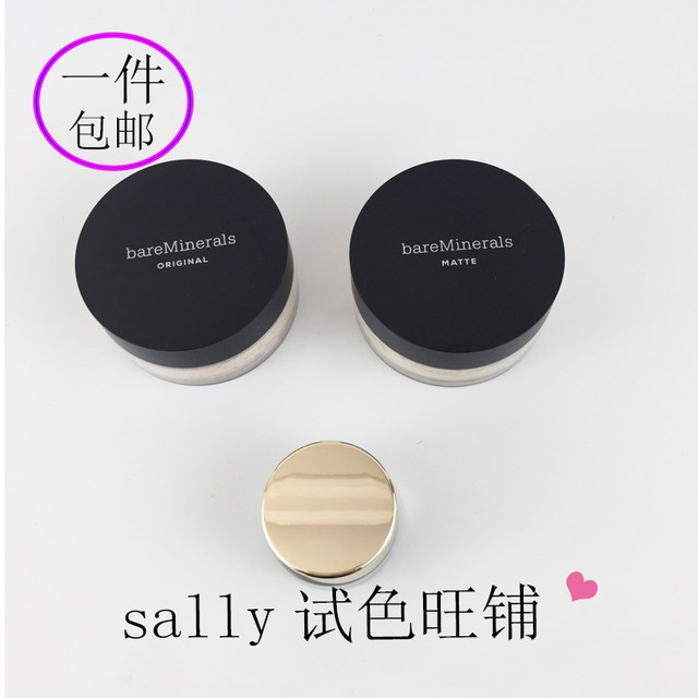 bareMinerals ພື້ນຖານຜົງແຮ່ທາດຄລາສສິກ ຕົວຢ່າງ matteOriginal