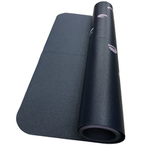 Jianna special ultra-thin suede yoga mat foldable rubber double-sided non-slip sweat absorption 1 5mm printed portable