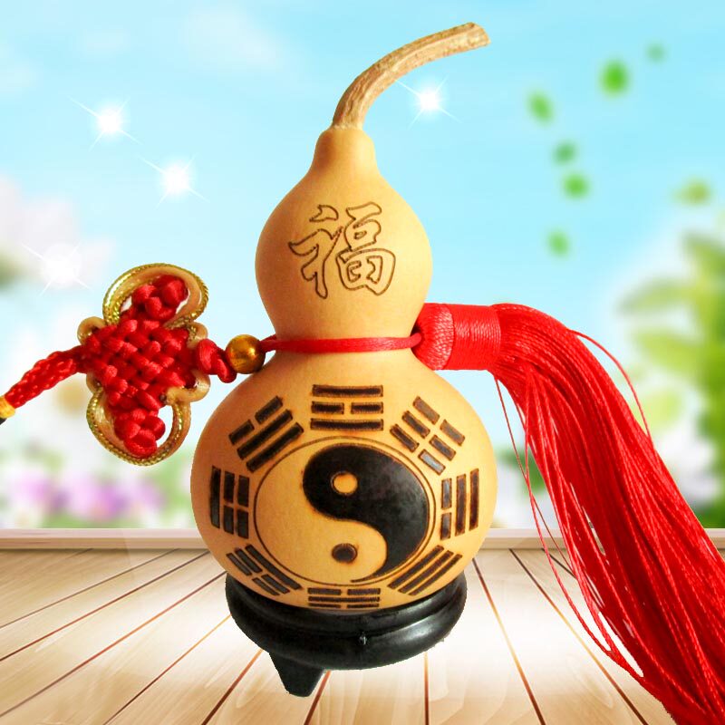 Natural gourd small gourd pendant gossip feng shui home accessories
