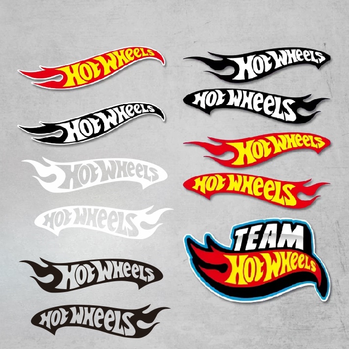 Hot Wheels Car Enthusiasts Personalized Creative Car Models Electric Car Stickers Motorcycle Stickers