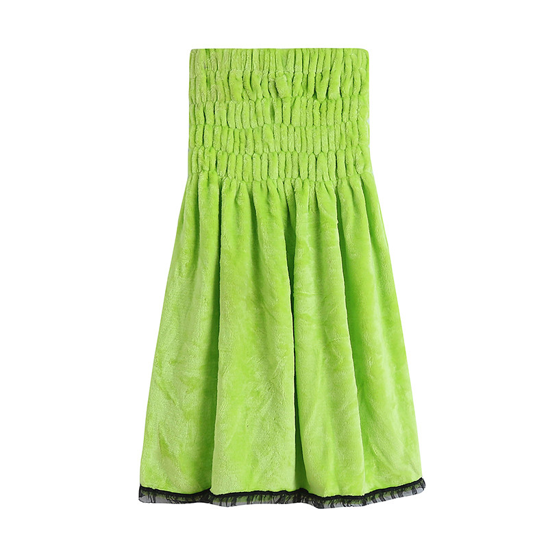 Трансграничная торговля, демисезонный сексуальный фланелевый топ без лямок, банный халат 