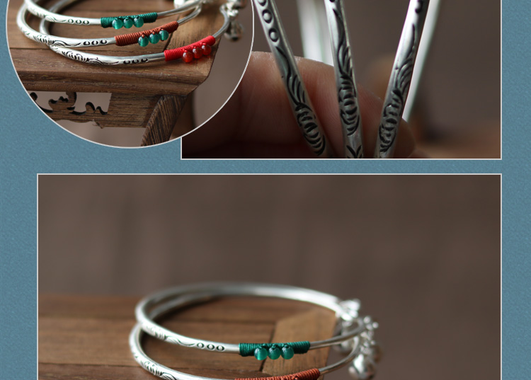 Chaine de cheville Femme en Argenterie - Ref 3104566 Image 49