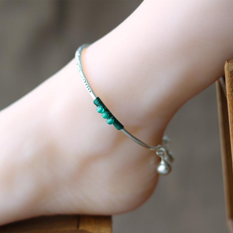 Chaine de cheville Femme en Argenterie - Ref 3104566 Image 4