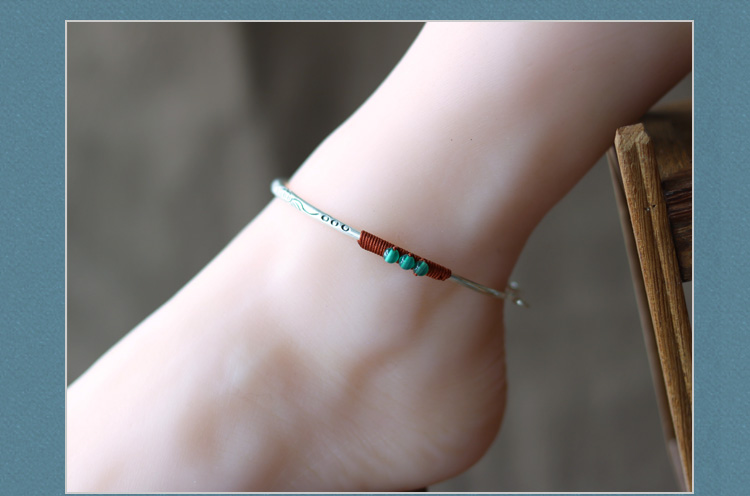 Chaine de cheville Femme en Argenterie - Ref 3104566 Image 40