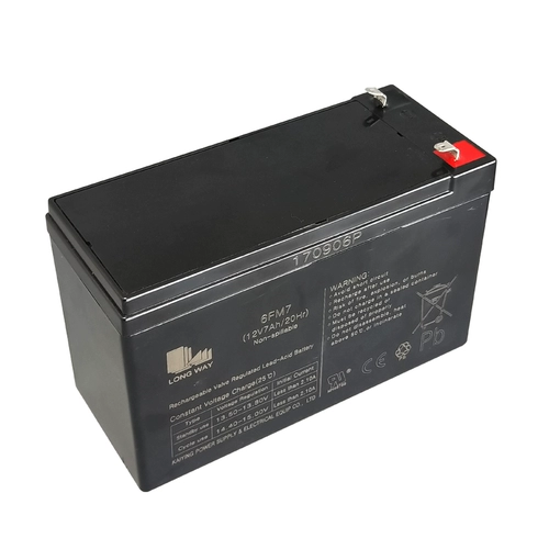 Электрический автомобильный аккумулятор с аксессуарами, 12v, 7A, 20HR, 12v, 7A