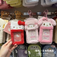 Sanrio, polaroid, японская плюшевая фотография, картхолдер, брелок, 3 дюймов