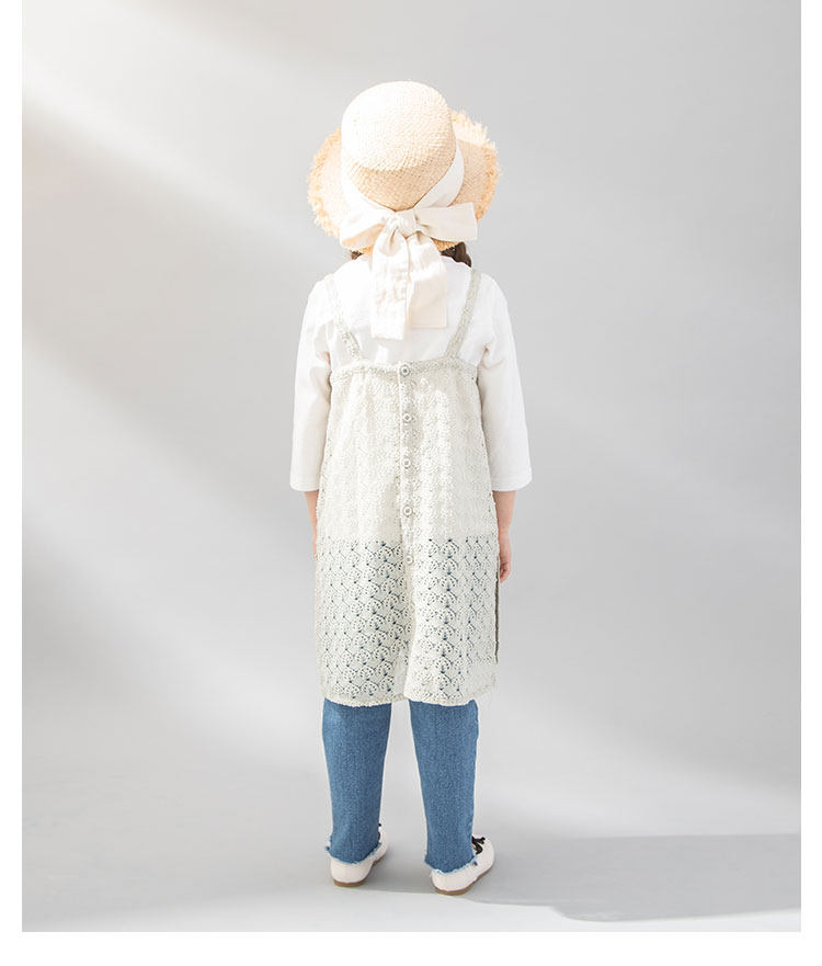 日本 petit main 女童T恤吊带两件套 天猫优惠券折后￥62包邮（￥172-110）80~130码2色可选