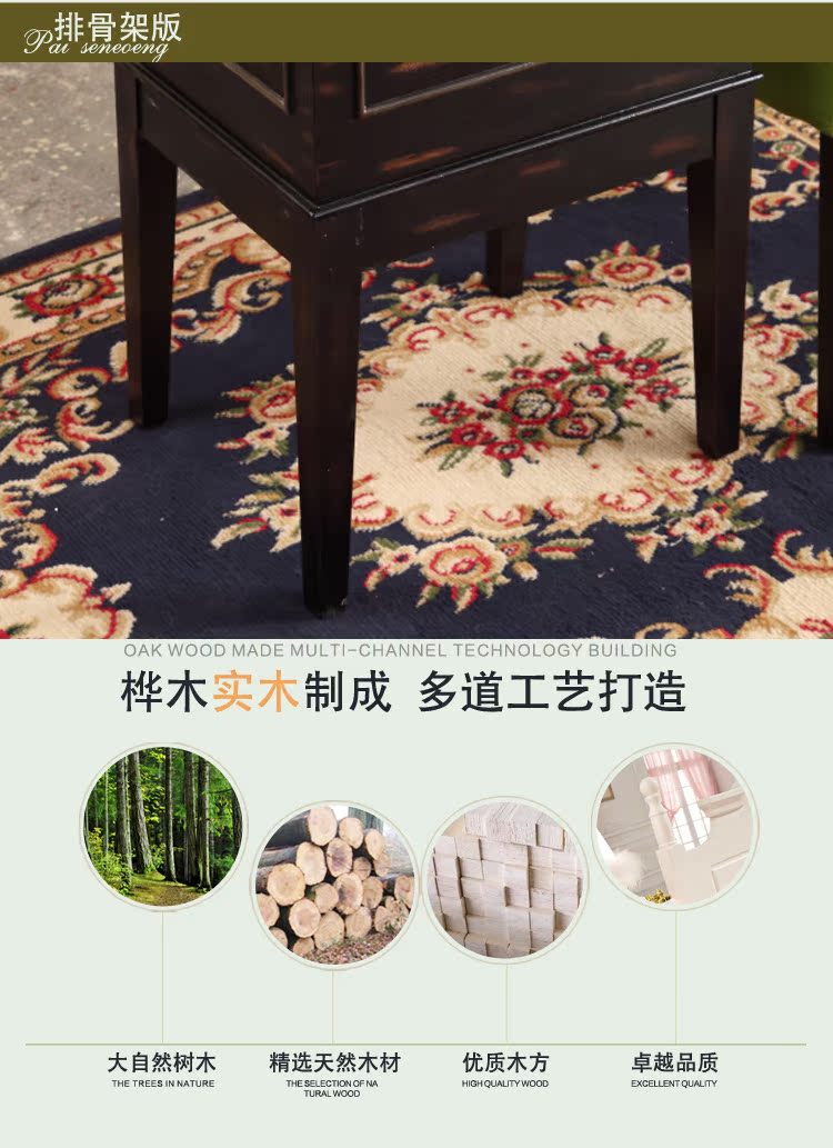 Đất nước Mỹ Hộp Tây Tạng sơn hộp khóa cũ Ghế sofa cổ điển châu Âu Một số phòng khách bằng gỗ rắn Tôi là một hộp lưu trữ - Cái hộp hộp gỗ vuông