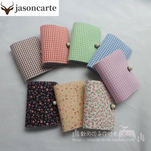 Картхолдер, ткань, свежая небольшая сумка, в корейском стиле