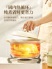 Ceramic Casserole Pot, High Temperature Resistant, Non-Cracking, Suitable for Home Use, Gas Stove Special Stew Pot, Soup Pot, Small Clay Pot