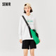 Semir sweatshirt ແມ່ຍິງມີ hooded ງ່າຍດາຍພາກຮຽນ spring ແລະດູໃບໄມ້ລົ່ນຈົດຫມາຍ sweater ວ່າງ commuting ເດັກຍິງຫວານເທິງແບບໃຫມ່