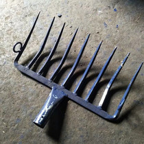 Factory direct railway special tools nine teeth steel fork nine teeth pull rake forged fork spot supply