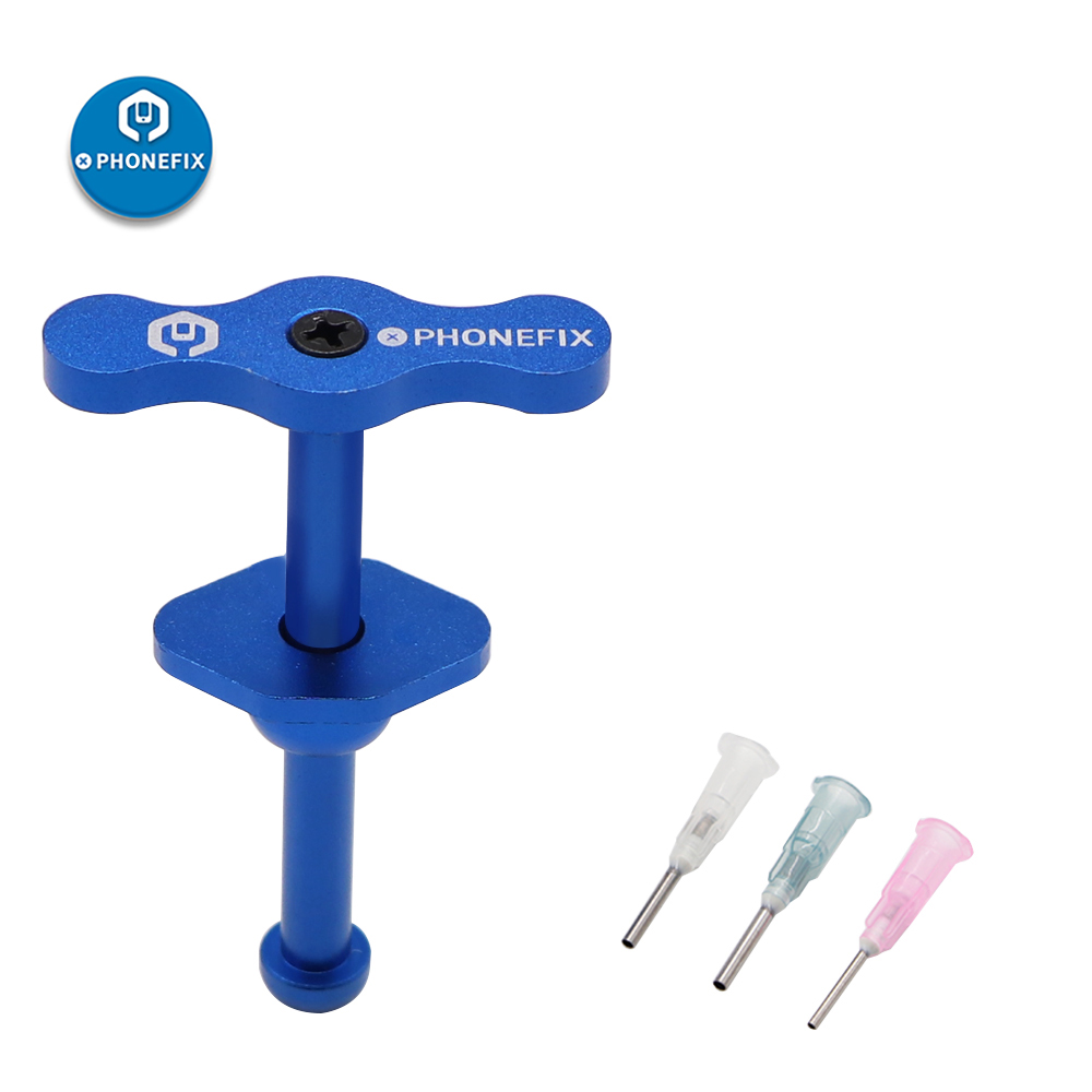 Telga Metal Push Needle Booster Welding Paste Green Oil UV Glass Aluminum Alloy