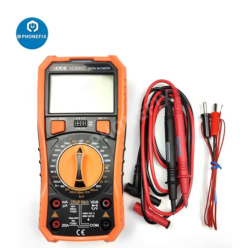 Victory Wanuses electric meter VC890C AC direct current electric pressure gauge current voltmeter digital multimeter