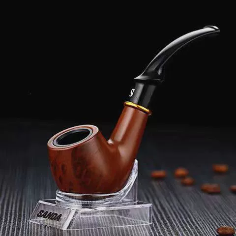 Юньнанская табачная посуда импортировала ведра табака, шинанму, труба с двойной трубкой с сигаретой, старая труба с твердым дровяным новичком