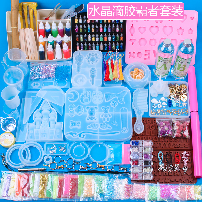 Bracelet mold silicone handmade diy glue to make bracelets crystal material set creative antique durable