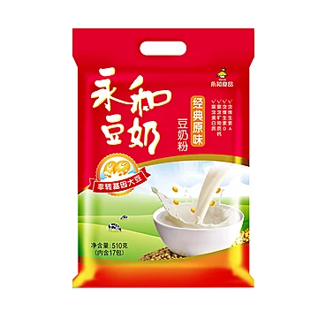 【永和豆奶】原味豆奶粉17包510g