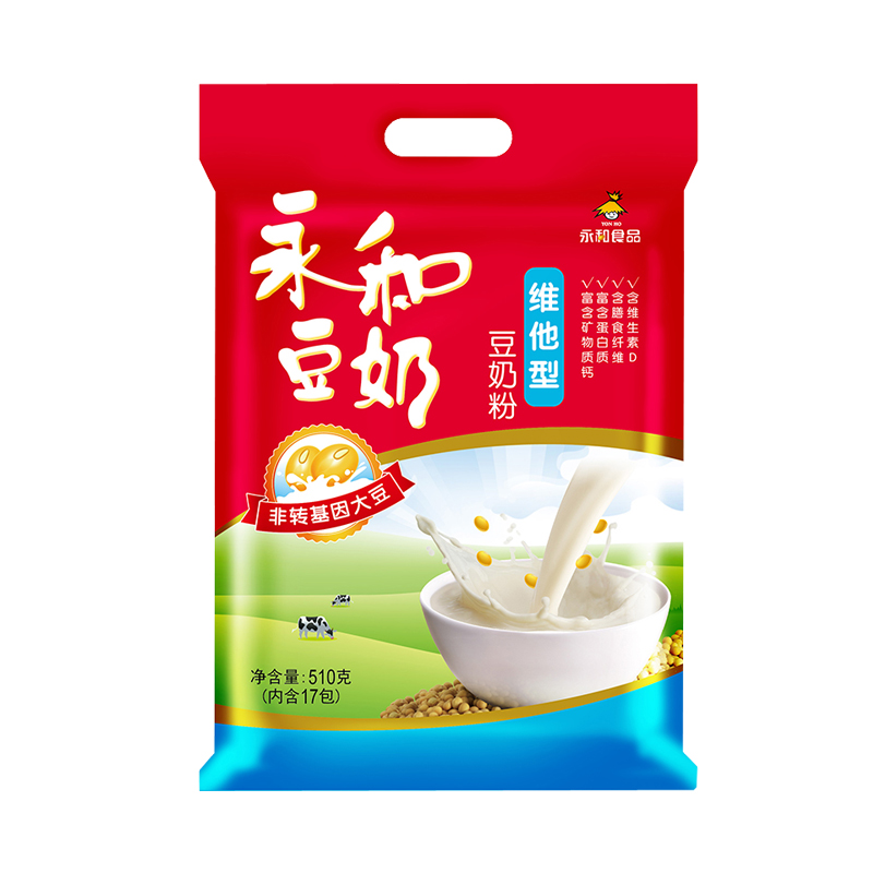 【永和豆奶】原味豆奶粉17包510g