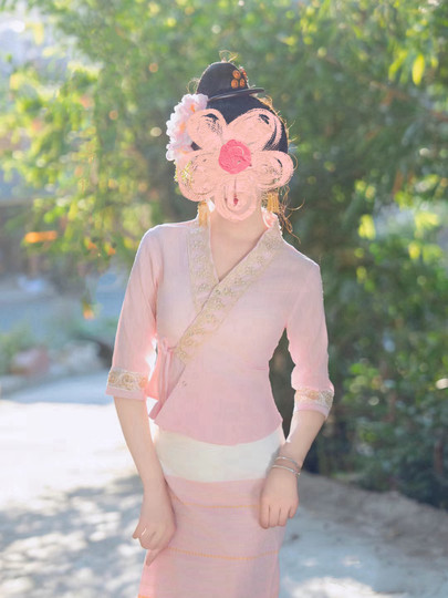 Nuevo Ropa Xishuangbanna Dai, falda larga para mujer, monos, falda tradicional Dai, traje de vida diario, estilo tailandés