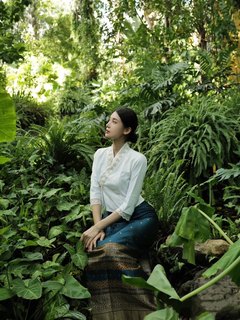 傣族服装女西双版纳传统日常绣花镂空艺考工作服夏薄款傣族裙套装