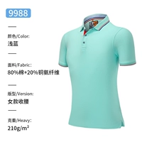 9988 светло -голубая девушка