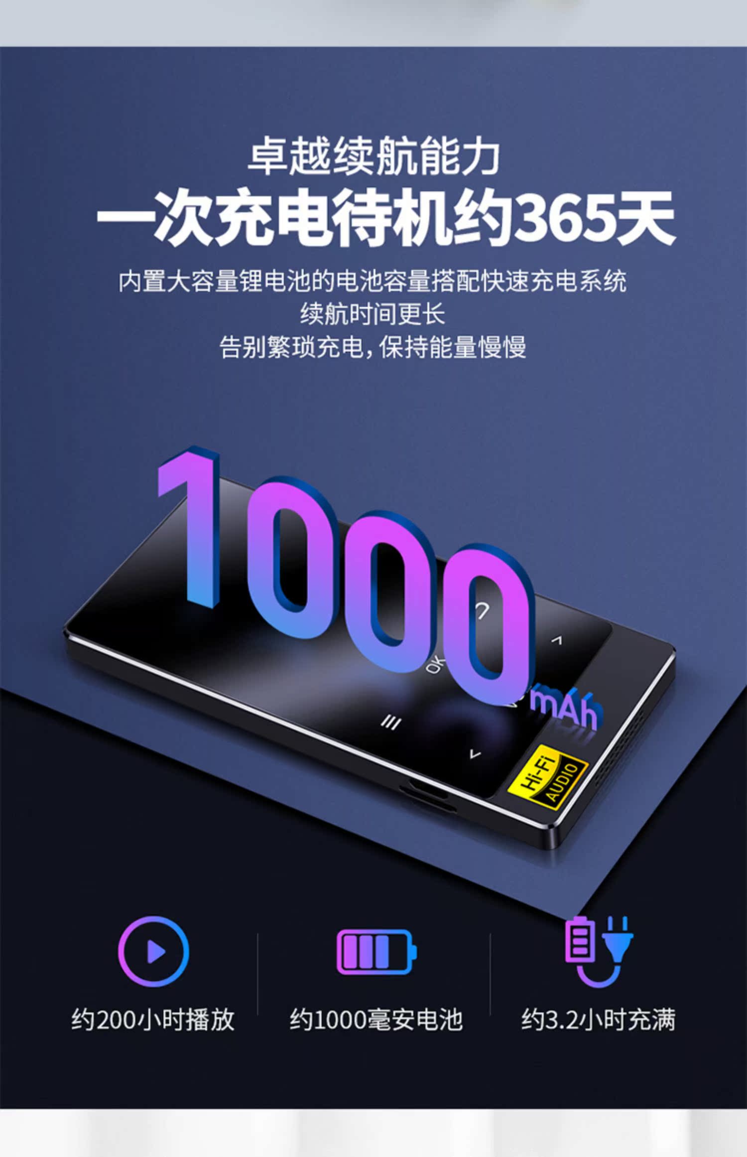 Amoi lossless Máy nghe nhạc MP3 Âm nhạc Bluetooth MP5 Walkman MP4 Sách điện tử mô hình lớn dành cho nữ - Máy nghe nhạc mp3 