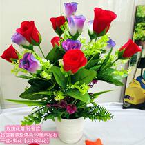 Simulation Flowers Rose Lace flowers Flowers Plastic Flowers Fake Flowers Wedding HOTEL HOME LIVING ROOM TABLE TEA TABLE DECORATION FURNISHING