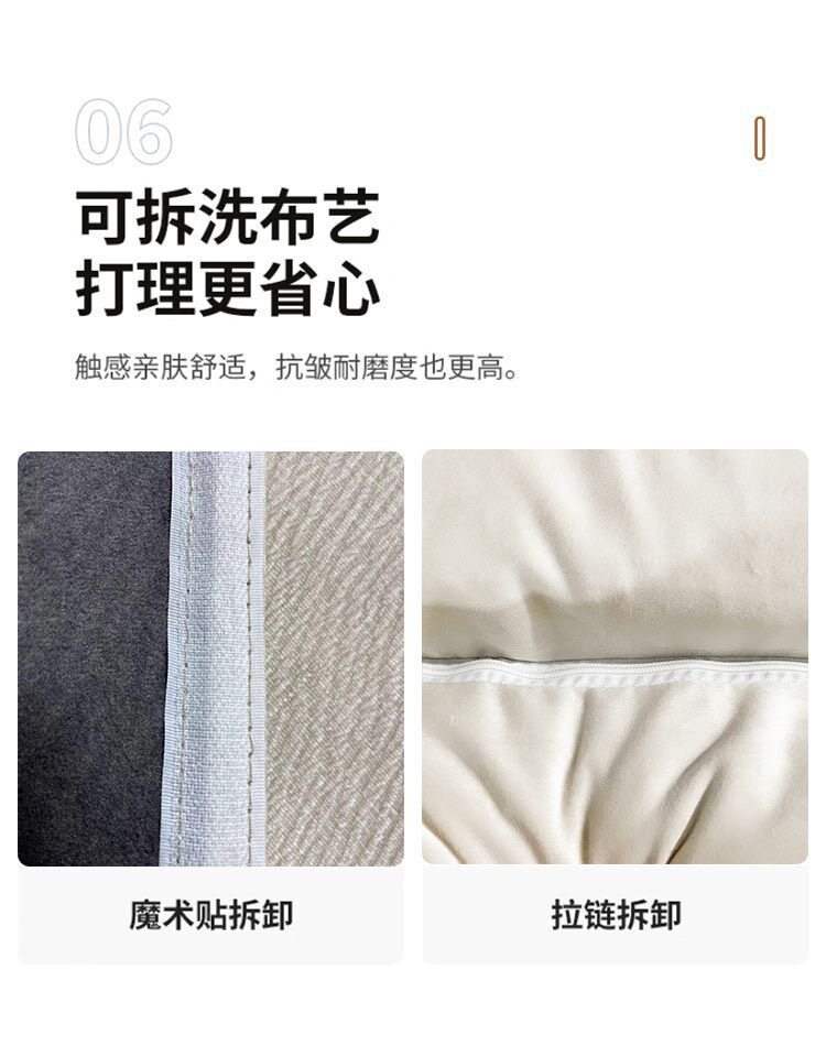 Диван для гостиной, универсальная складная кремовая ткань для двоих, облако 