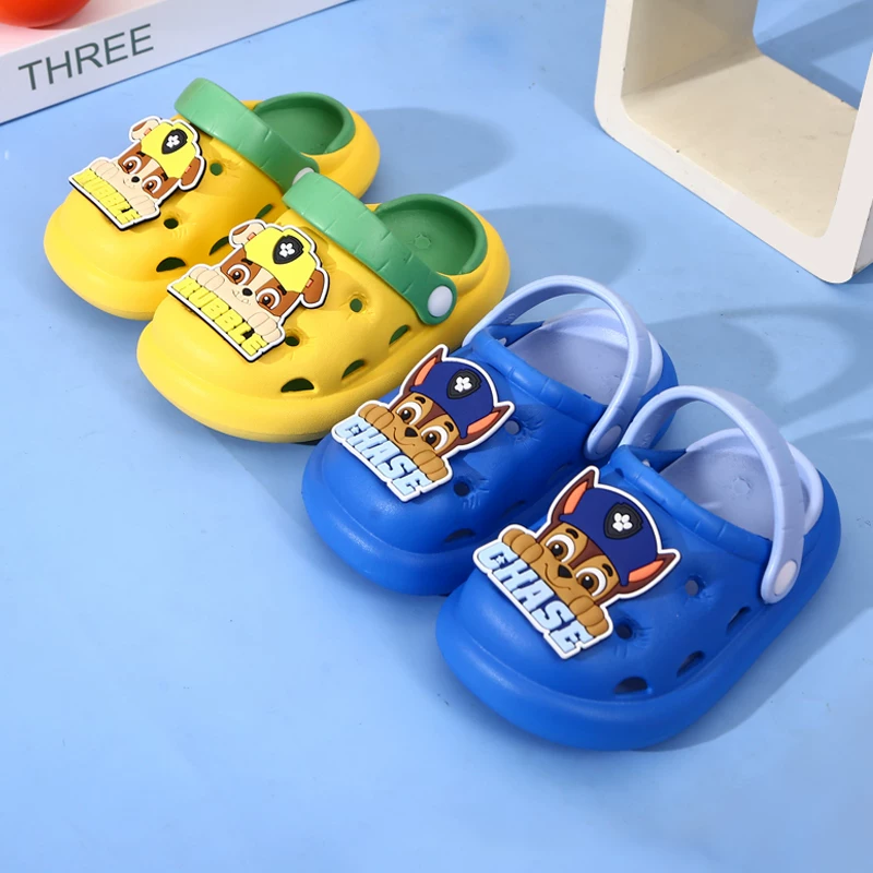 Детские летние нескользящие пляжные тапочки для мальчиков, 2–5 лет