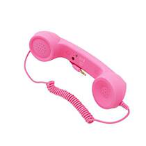 Directly approved by the manufacturer mobile phone handset microphone and headset retro telephone style landline handle headphone receiver universal type