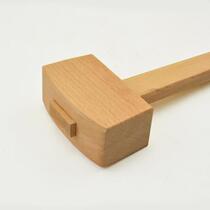 Wooden hammer beech wood mallet handmade hammer wooden hammer small mallet woodworking installation hammer woodworking tool wooden hammer head