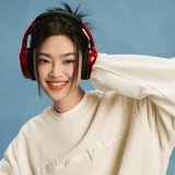 Осенняя красная цветная футболка для влюбленных, с вышивкой